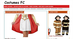 Desktop Screenshot of costumesfc.com